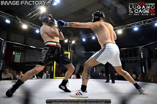 2023-12-02 Lugano in the Cage 6 02156 Boxe Master - Giovanni Maria Soldi-Omar Wicht